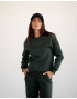 Жіночий спортивний костюм на флісі з  із класичного світшоту та трендових джогерів  2051/2024